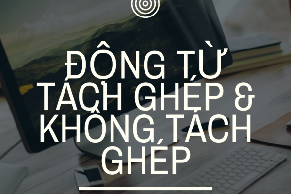 Động từ tách ghép và không tách ghép 1 trinh doA1