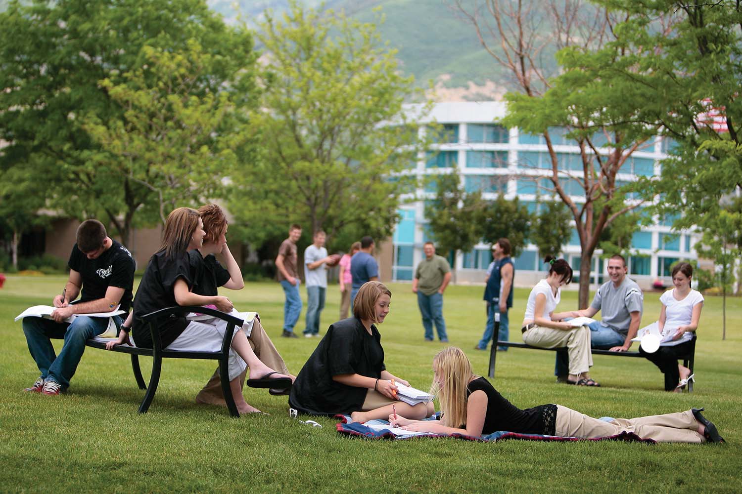 cuoc song sinh vien my